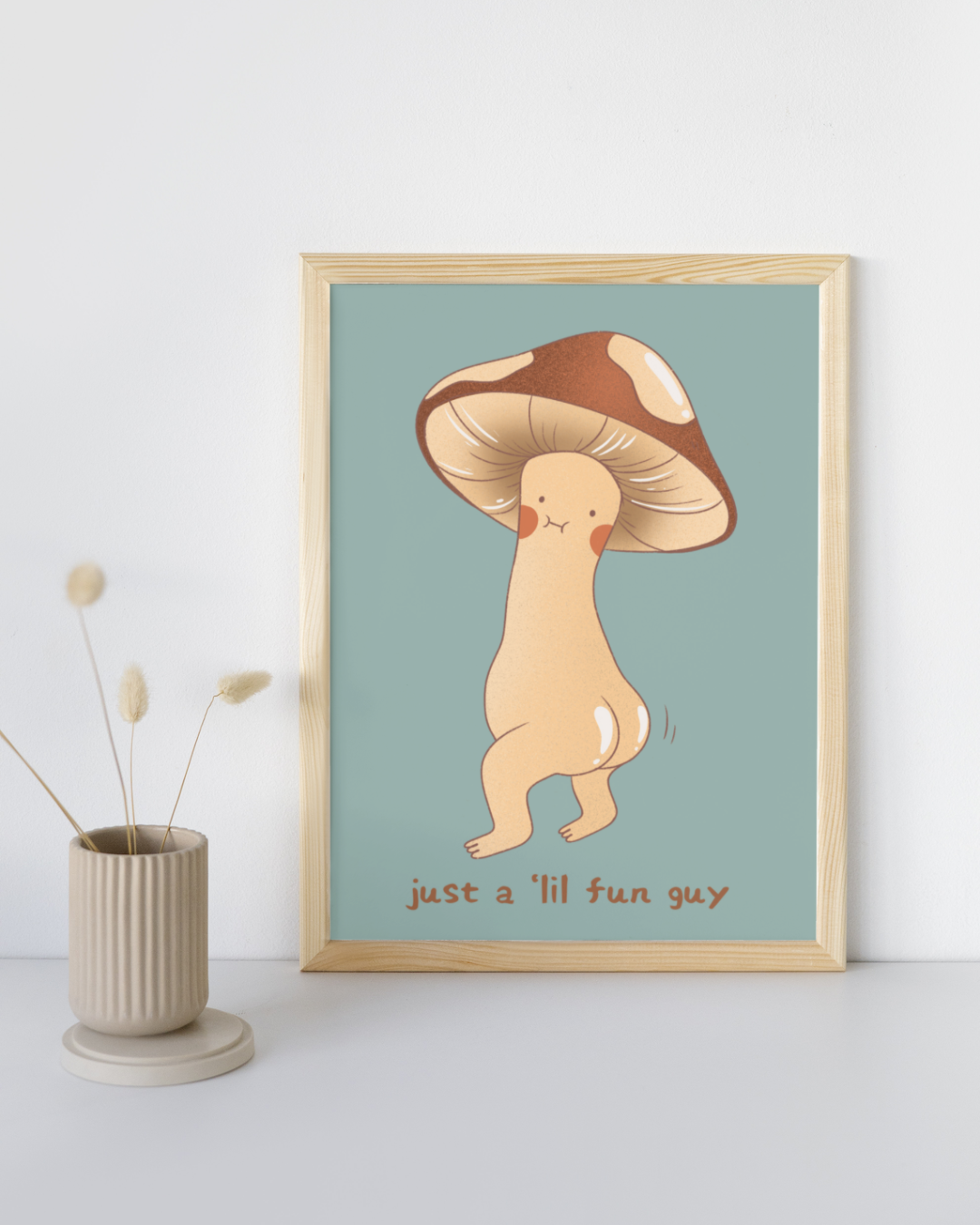 Fungi- Fun Guy Print